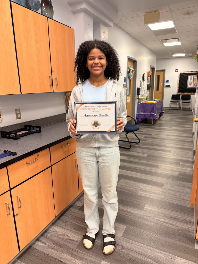 Student of the Month Harmony Smith