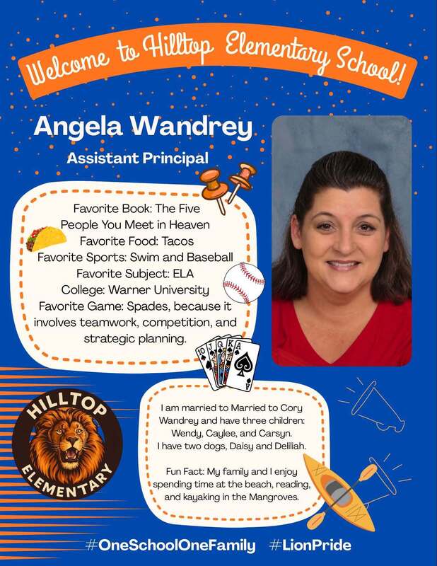 Information of new assistant principal, as included in the article