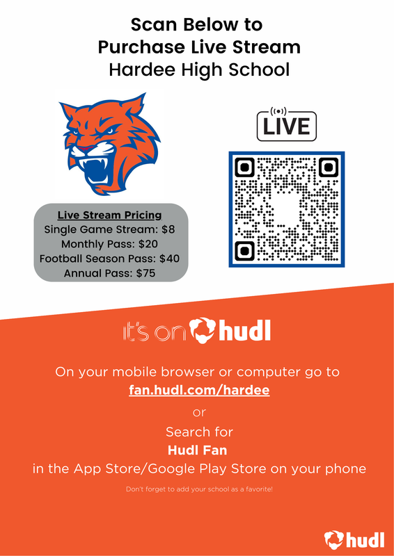 live stream flyer