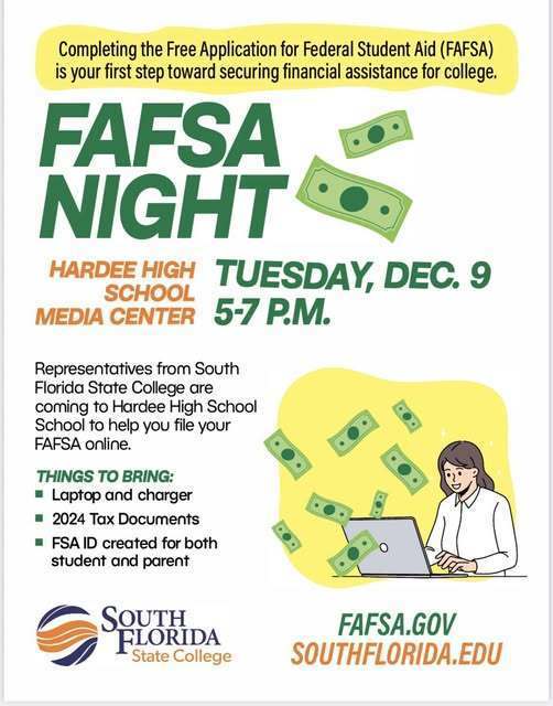 flyer of same text information in the body of the news item