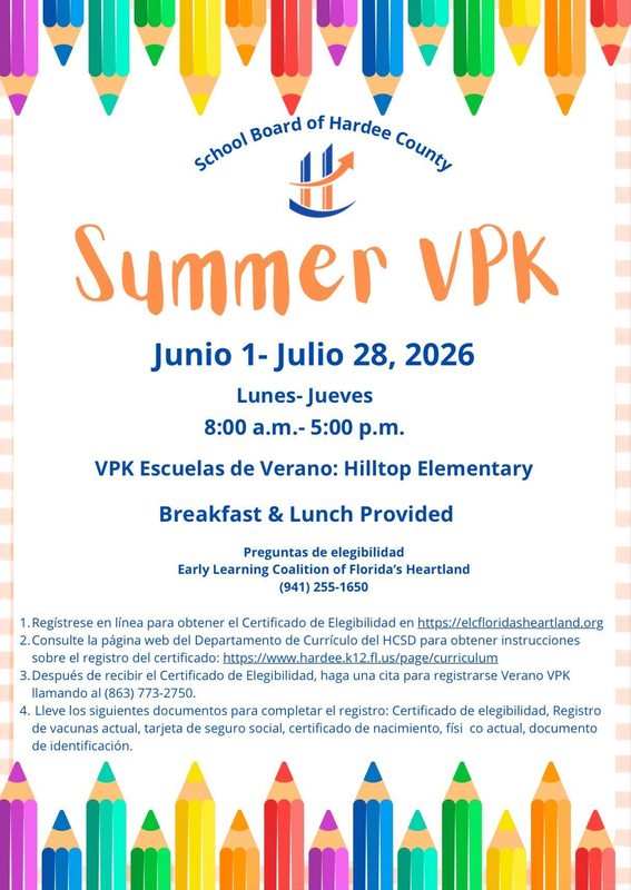 flyer for information above in spanish