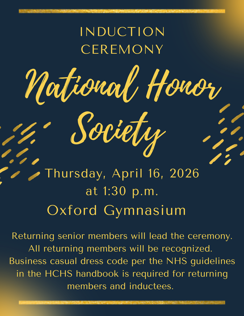 National Honors Society (NHS) Induction Ceremony