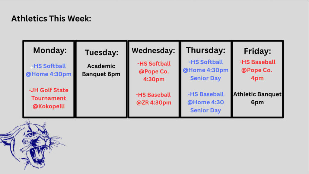 Athletic Schedule