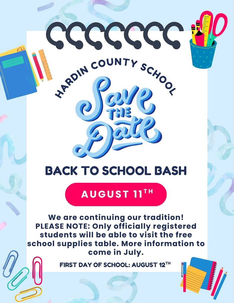 Save the Date: Back to School Bash on August 11th