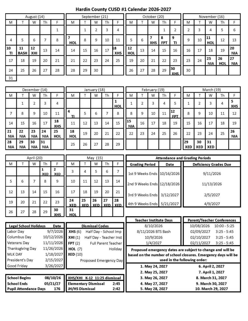 calendar