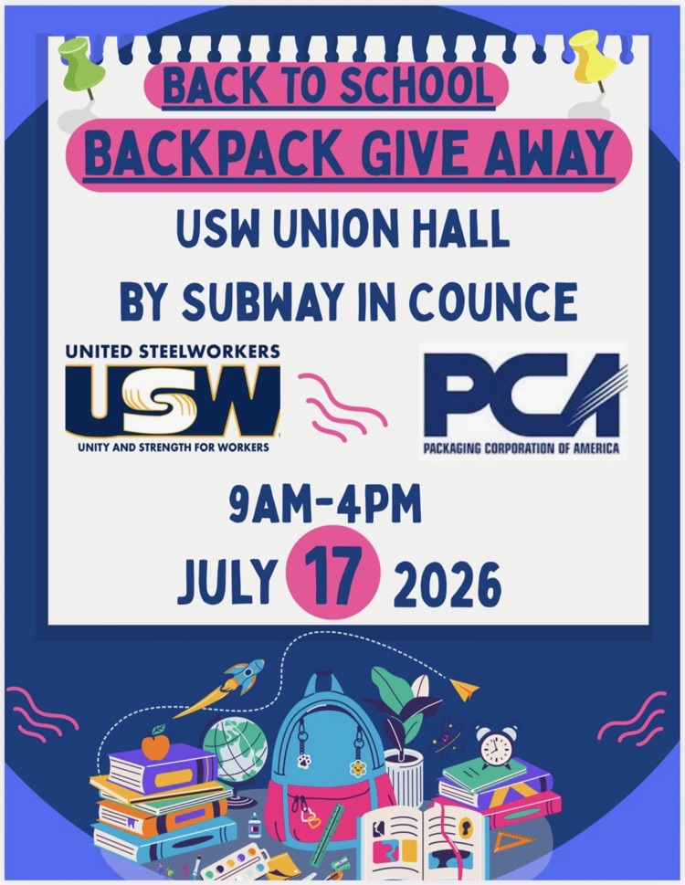 USW and PCA partner for a back pack giveaway  