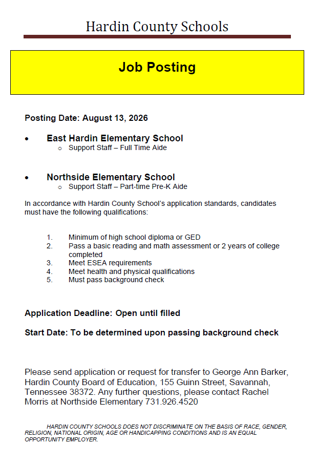 Support Staff - EH_NS