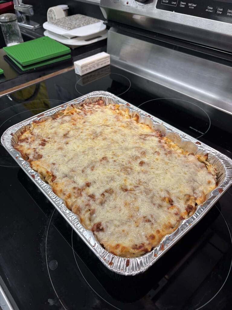 Principal Wilkerson sharing his favorite recipe with Courtesy Inc