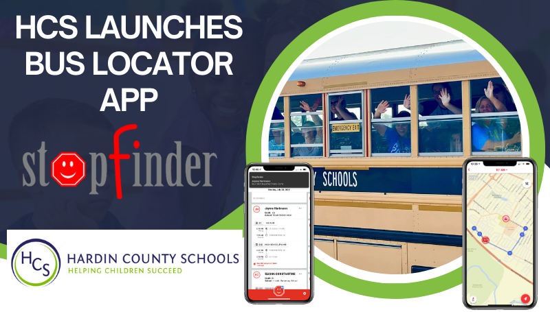 bus locator app graphic