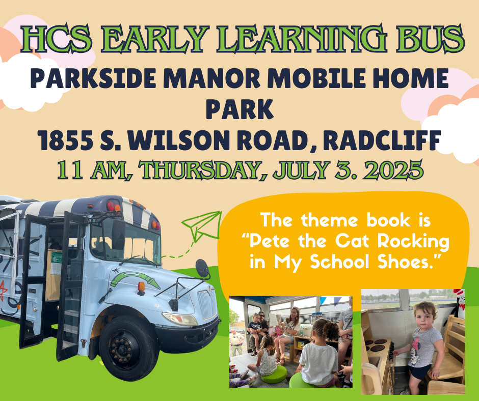 Early Learning Bus July 3, 2025