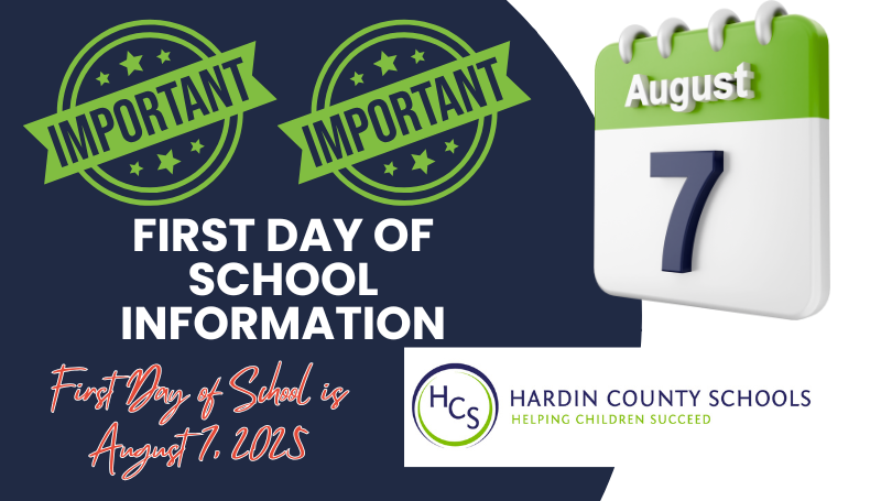 first day of school information