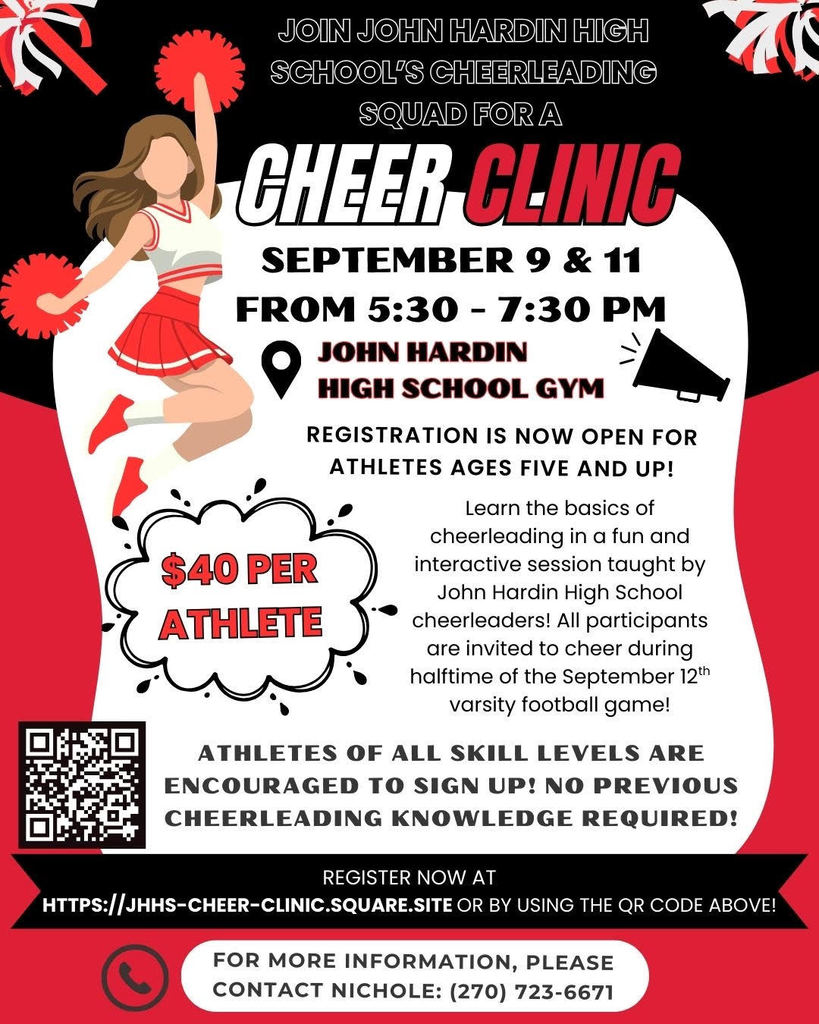 JHHS Cheerleading Clinic