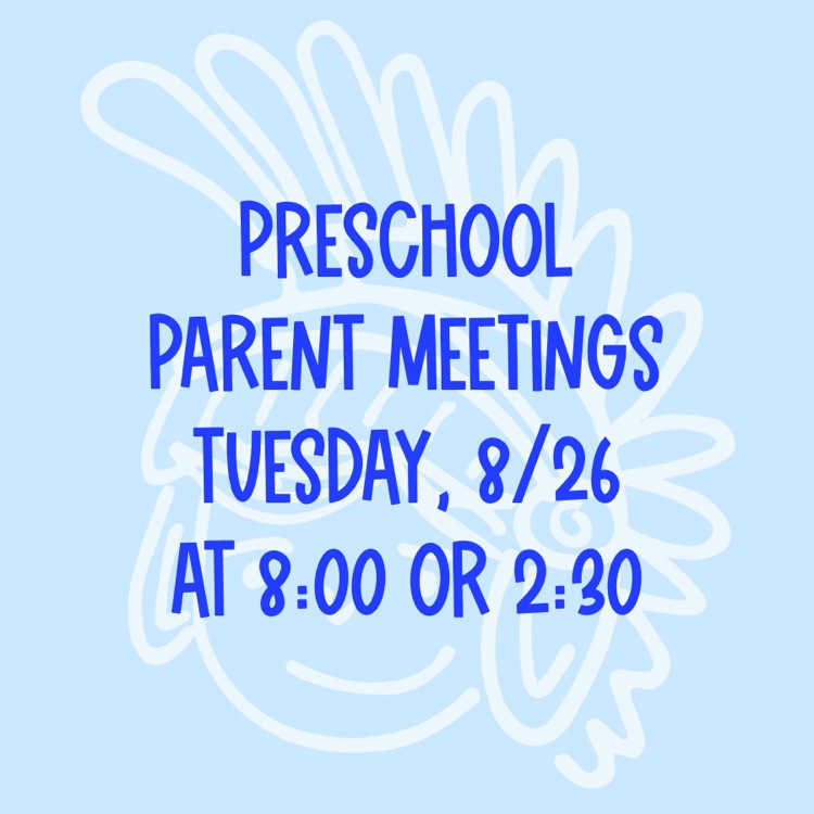 preschool parent mtg 