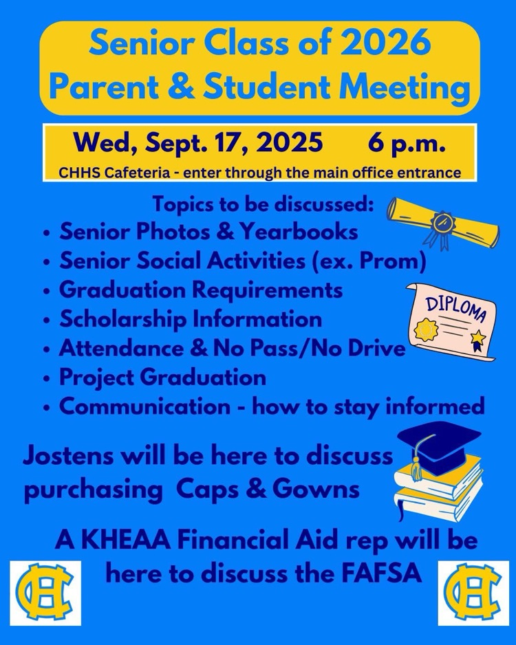 Senior Parent Info Night