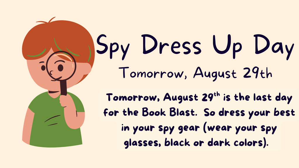 Book Blast Dress Up Day