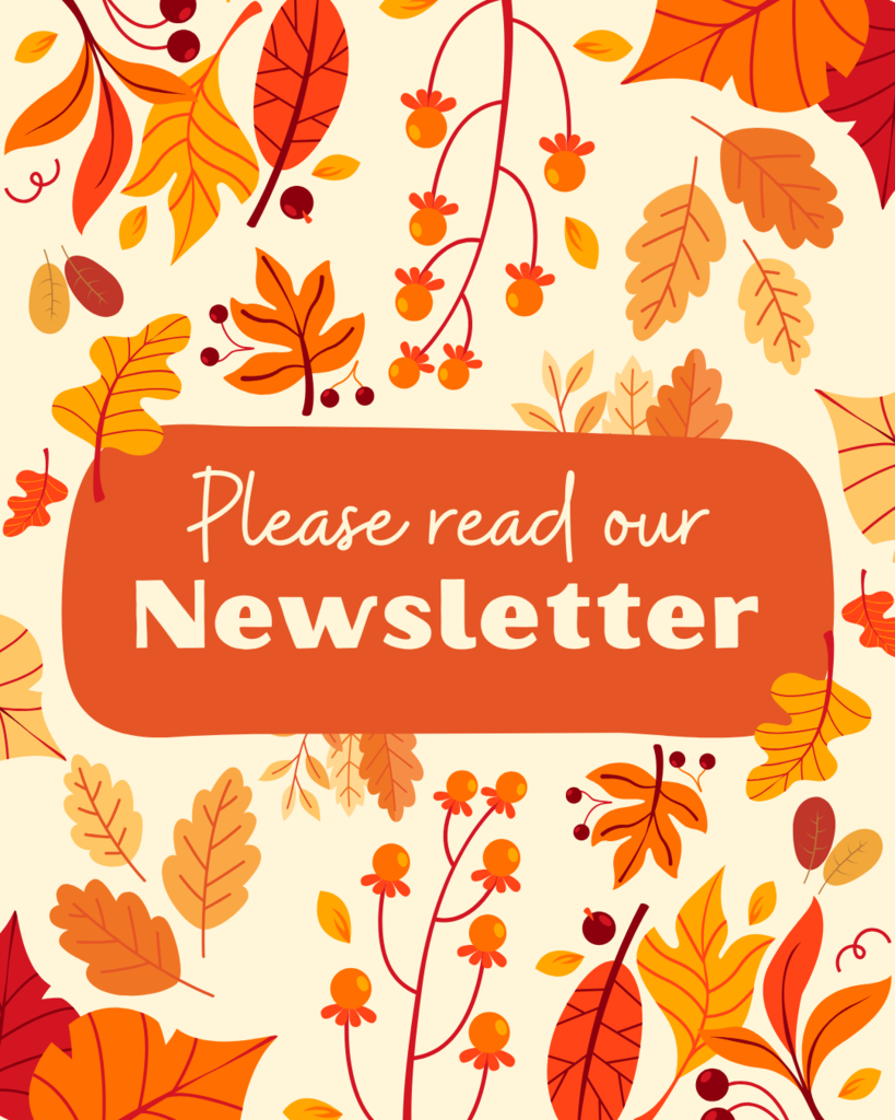 please read our newsletter