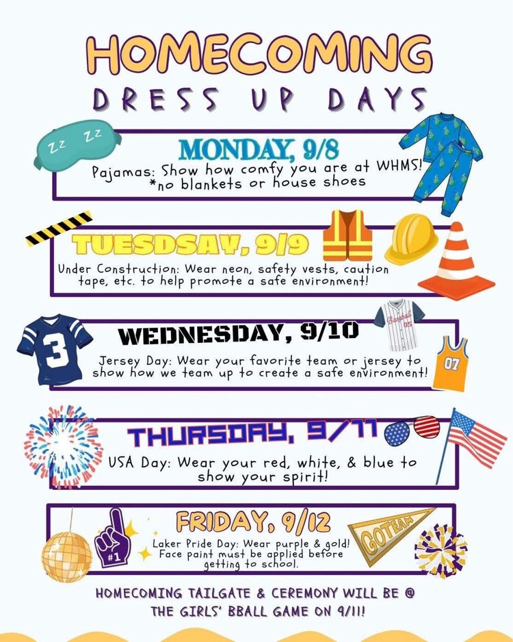 Homecoming Spirit Week