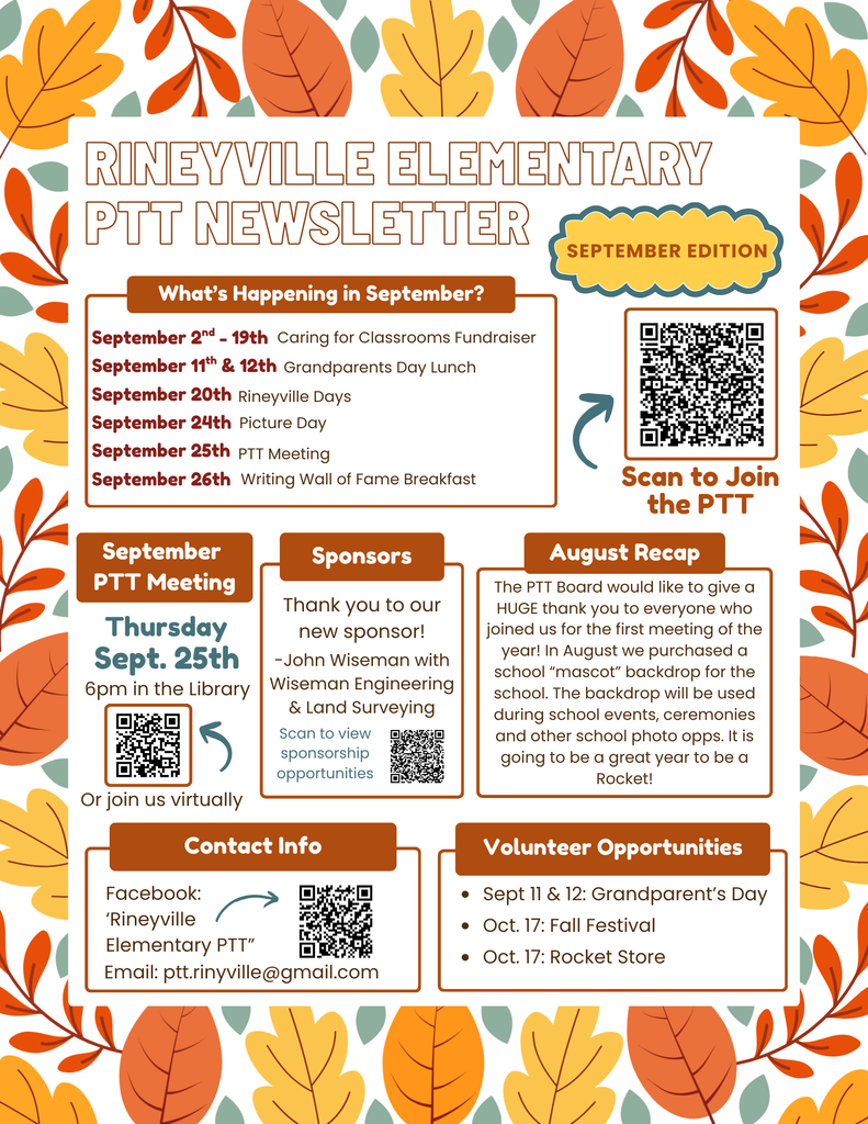 September Newsletter