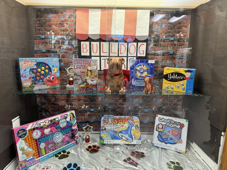 Bulldog Store display
