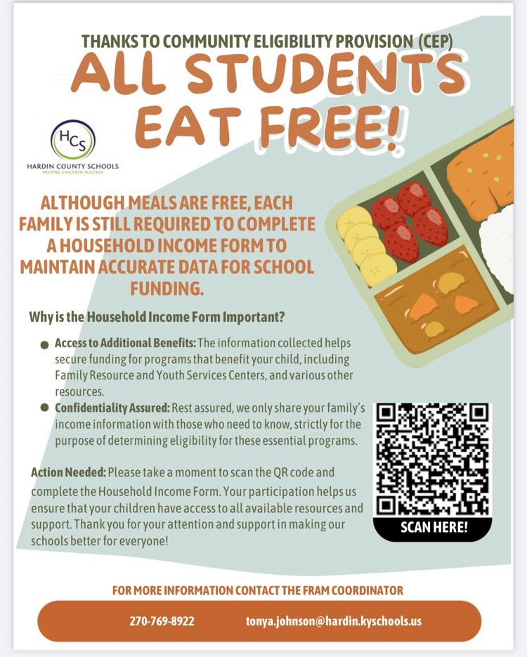 Lunch Form Flyer