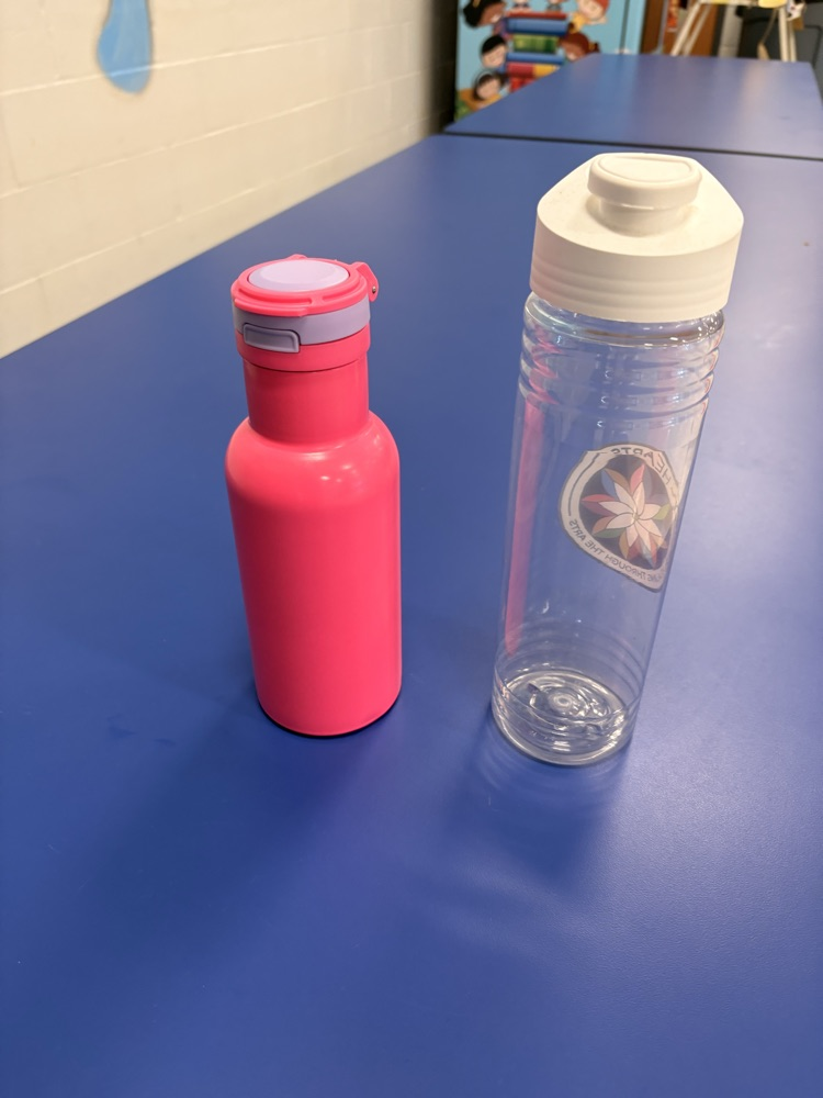 water bottles