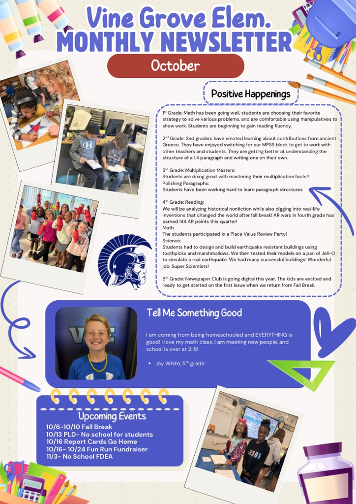 October newsletter
