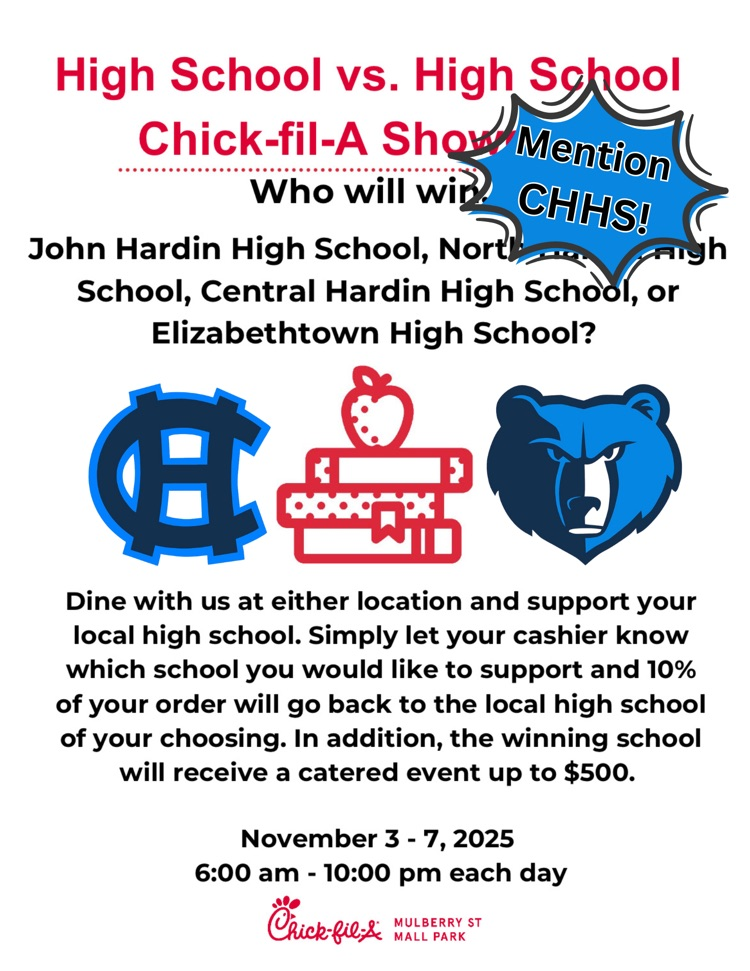 CHHS Chick-fil-A Flyer