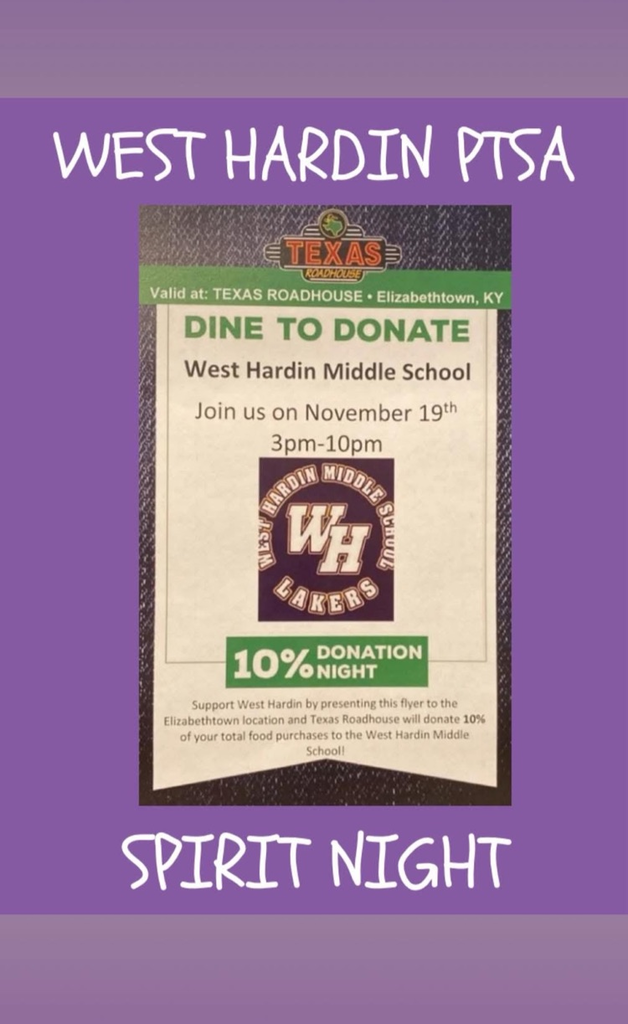 spirit night flyer