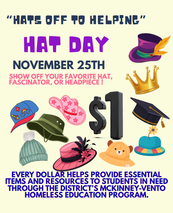 This event is tomorrow Tuesday, wear your best hat!