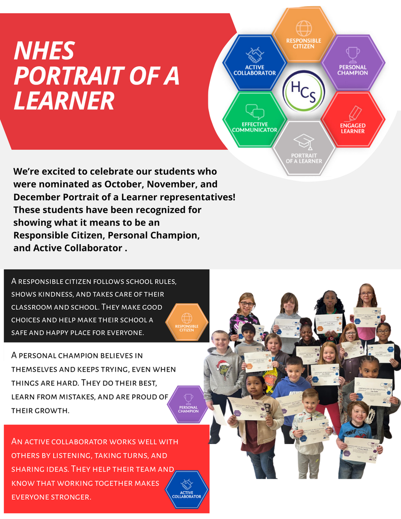 NHES Portrait of a Learner
