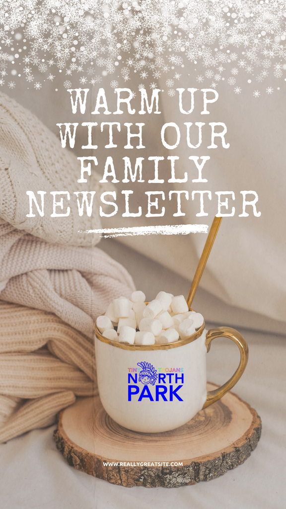 warm up with our newsletter