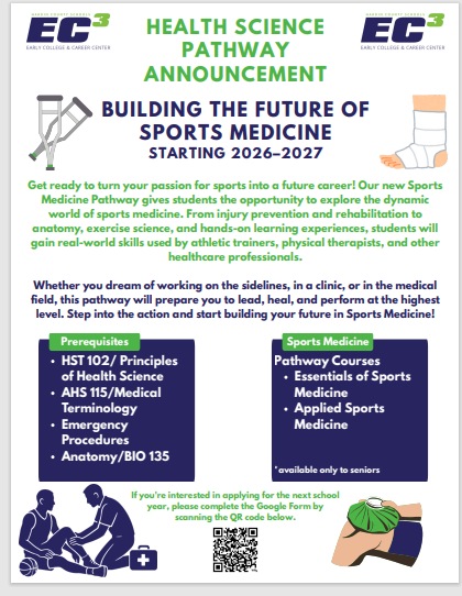 Sports Medicine Flyer