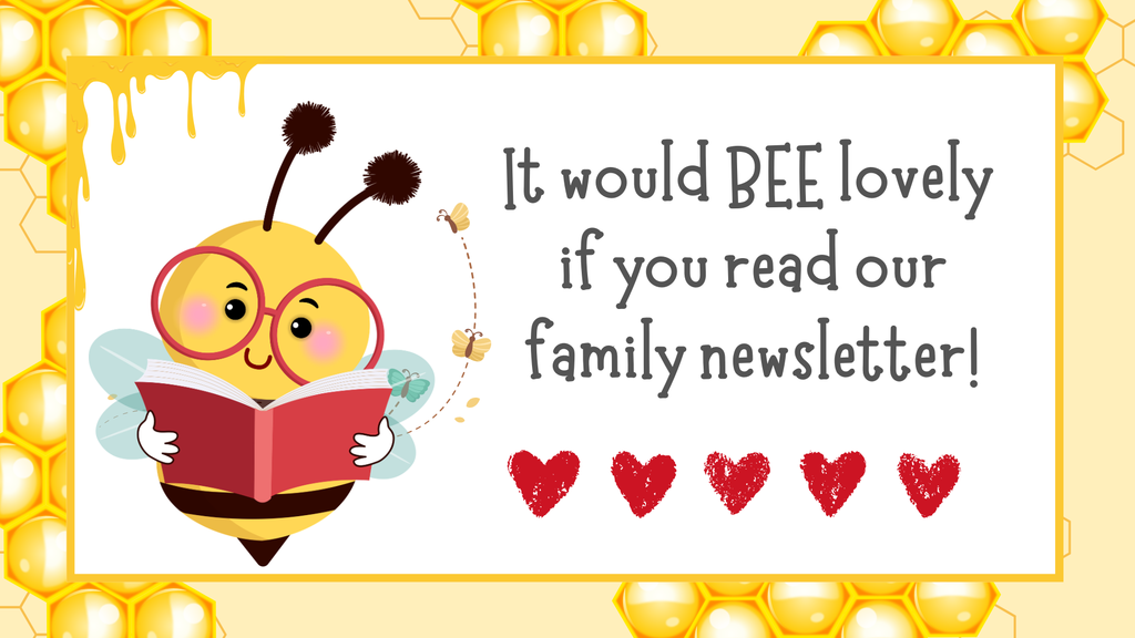 it would bee lovely if you read our family newsletter