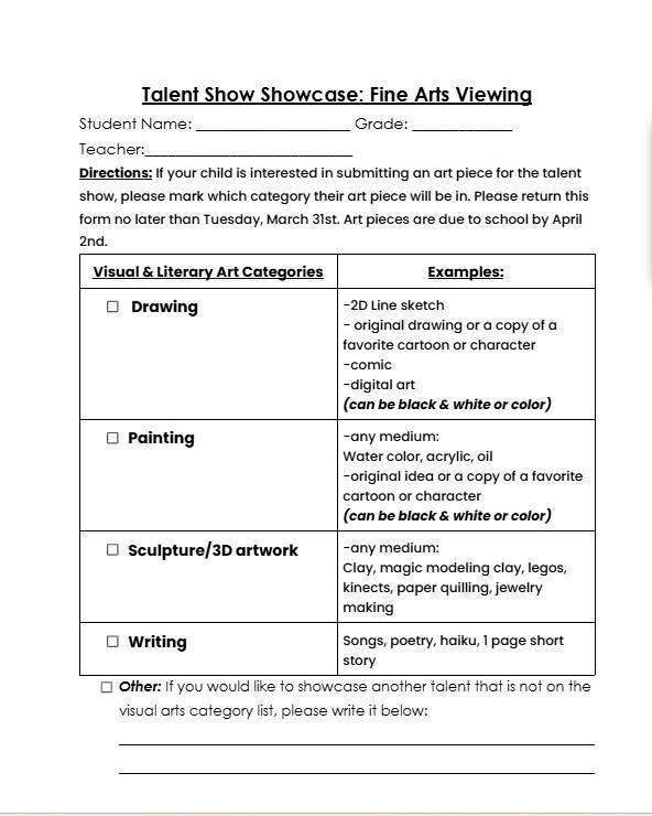 Talent Show