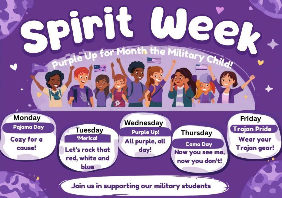 PURPLE UP SPIRIT WEEK
