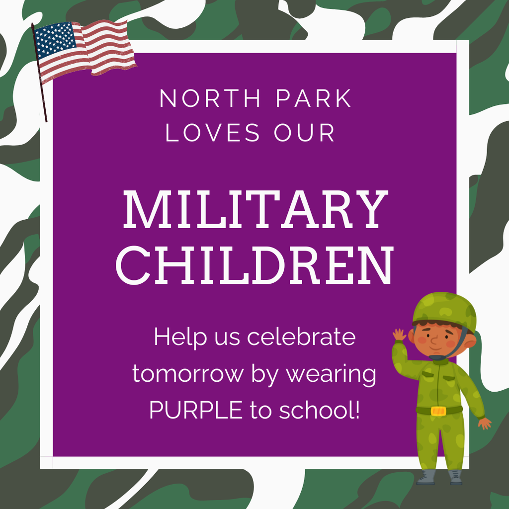 north park loves military children