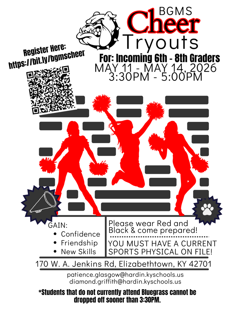 BGMS Cheerleading Tryouts
