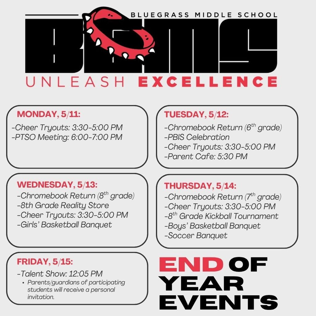 EOY Events