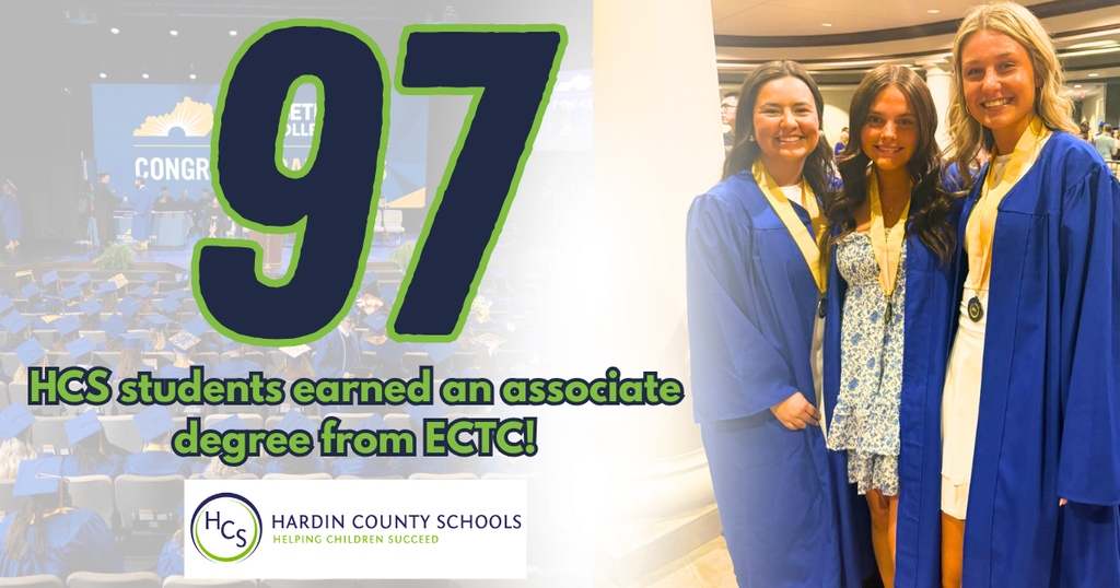 97 earned associate degrees