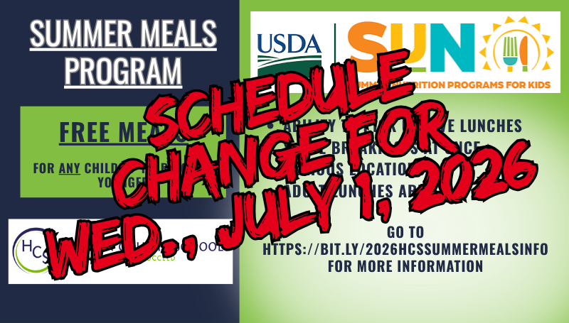 summer meal schedule change july 1 2026
