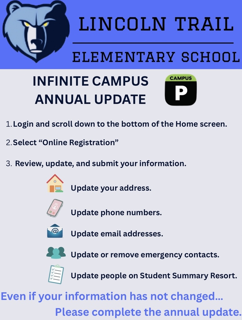 Infinite Campus Annual Update