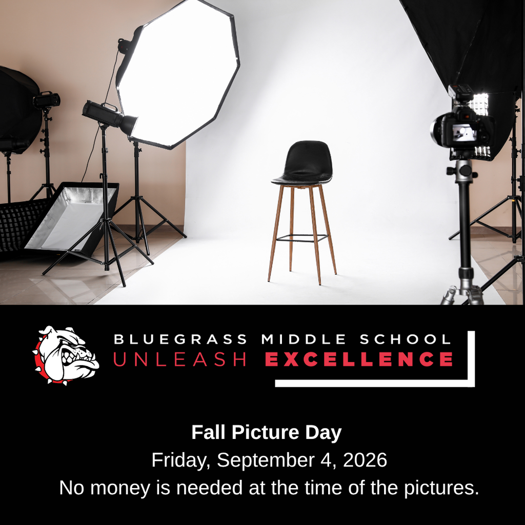Fall Picture Day, Friday, September 4th