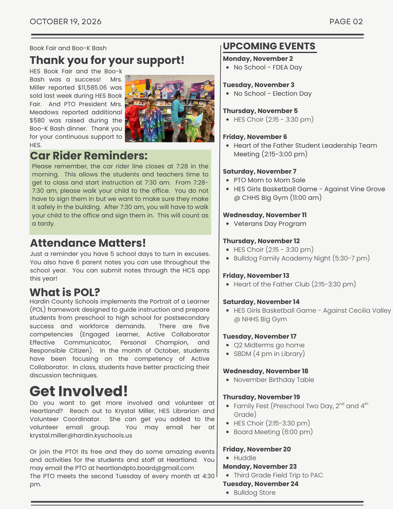 Newsletter - page 2