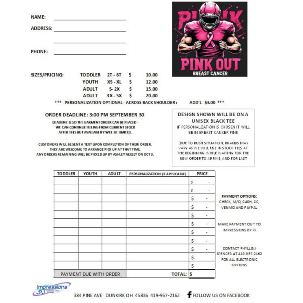 Pink Out