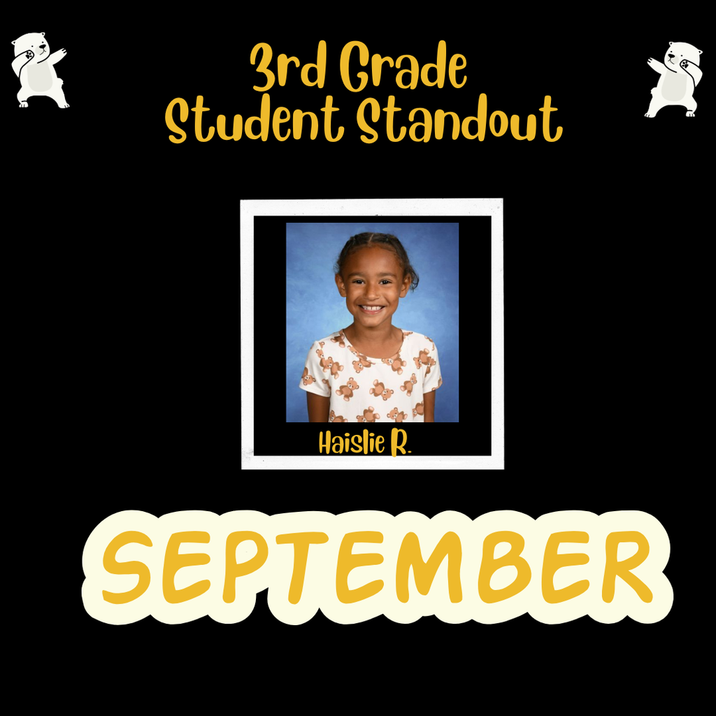 3rd grade stand out