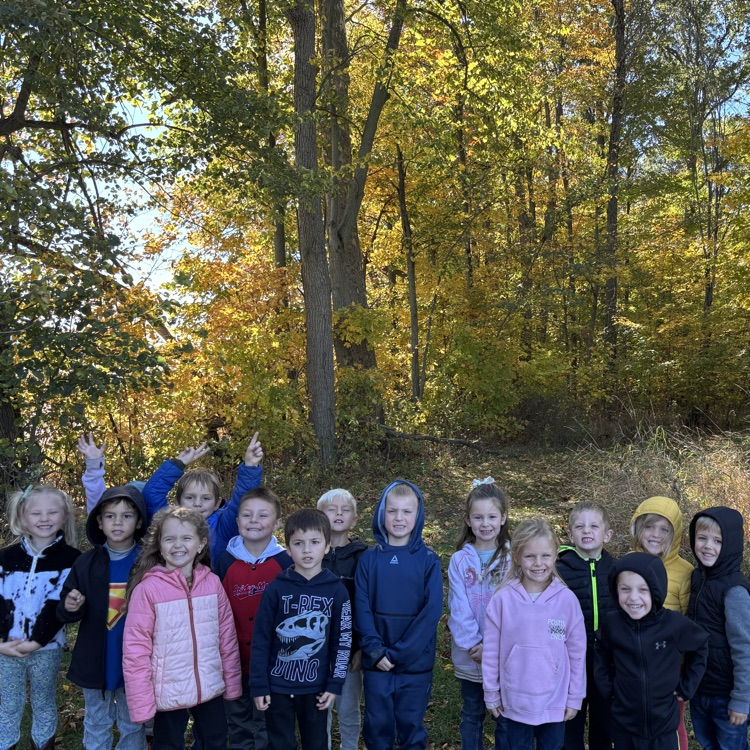 2nd nature walk discovering the leaves changing colors