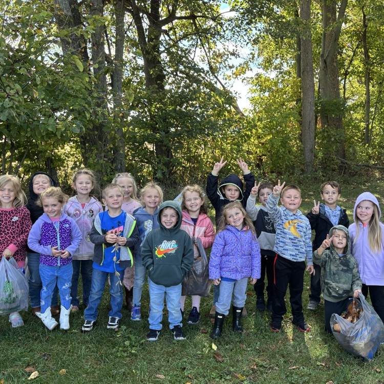 1st nature walk discovering things that have to do with fall