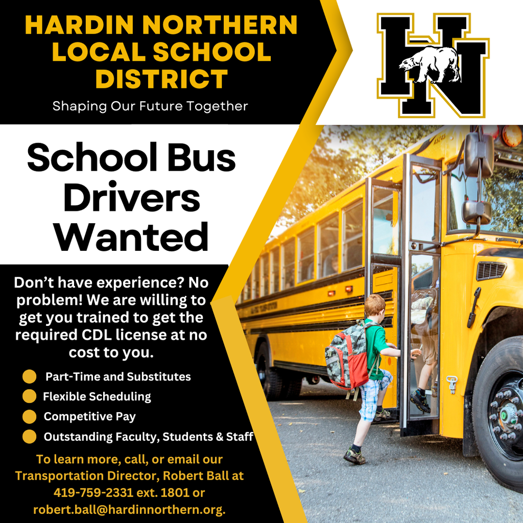 School bus drivers needed