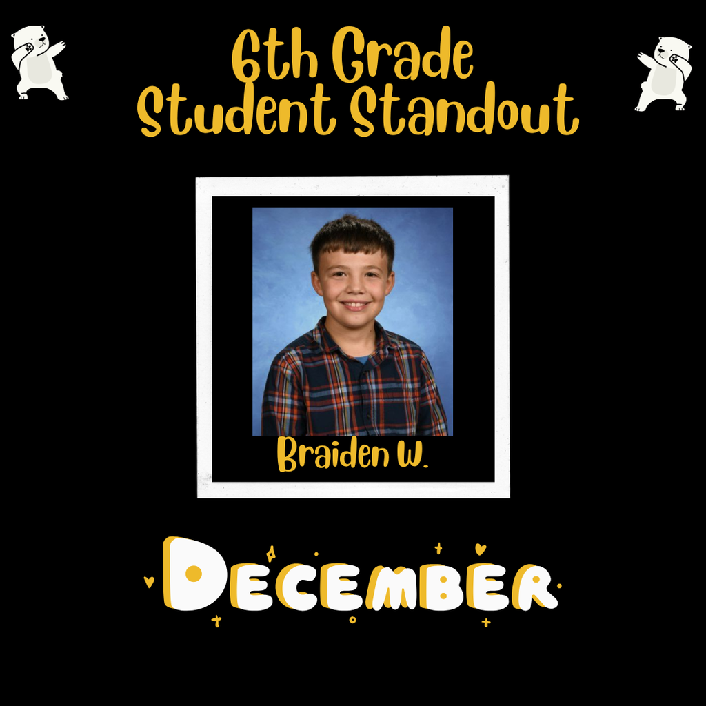 6th Grade Standout