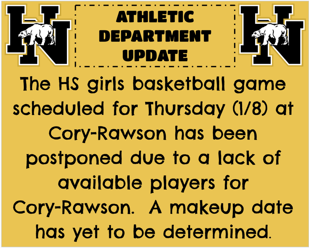 Athletic Update